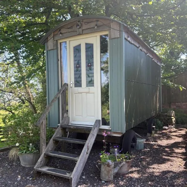 Rhodes To Serenity - Waterfall Shepherds Hut, hotel in Cauldon
