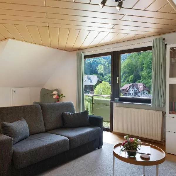 Ferienwohnung Glashütte, hotel v destinaci Sankt Märgen