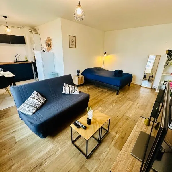 Studio Lumineux avec Balcon - Proche Gare & Centre, hotel in Montargis