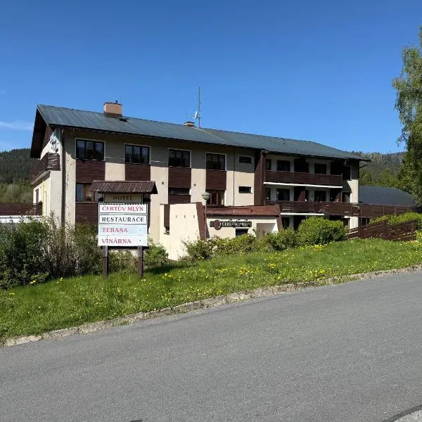 Hotel Čertův Mlýn, Železná Ruda, Šumava, hotel v destinácii Špičák