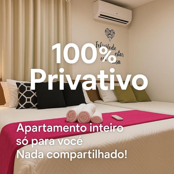 Cobertura Duplex Climatizada com Suíte a 2 km do Aeroporto de Salvador e praias Self Check-in AUTOMÁTICO - Foto 3