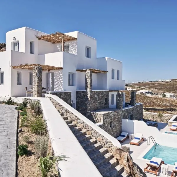 Katikies Villas Mykonos, hotel v destinaci Elia pláž