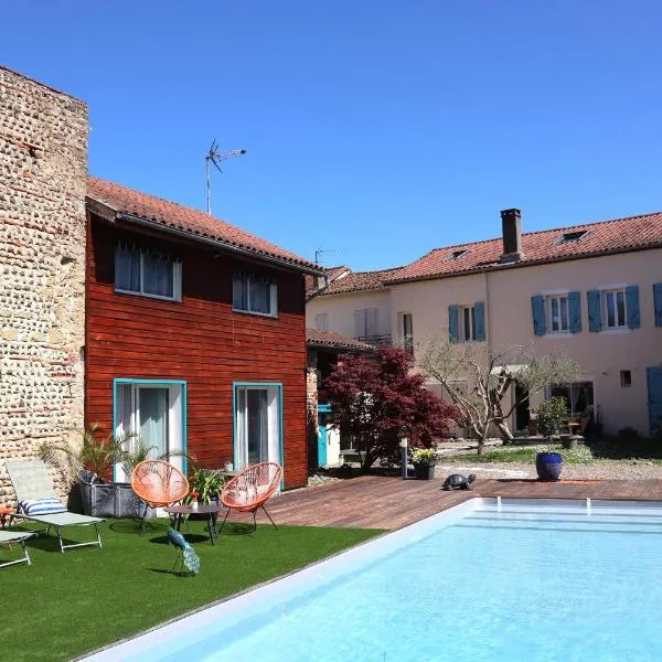 La Cour Des Saligues, hotel a Riscle