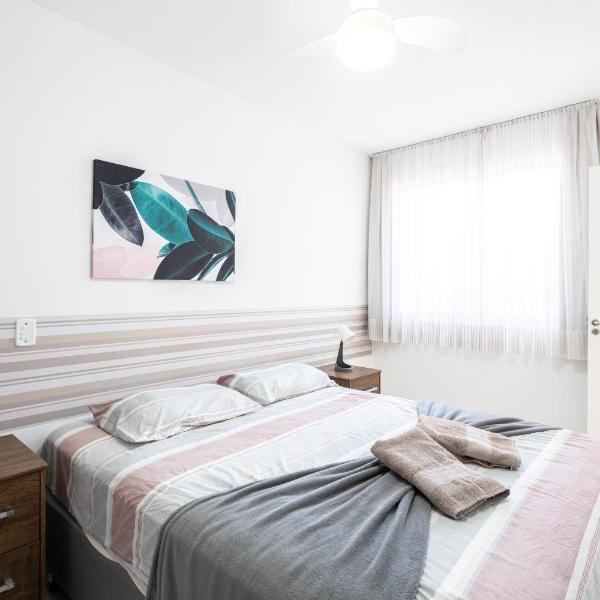 Apartamentos a 150 M DA PRAIA com SACADA, WI-FI, PISCINA, PORTARIA 24h, PLAYGROUND e vaga de GARAGEM - Foto 2