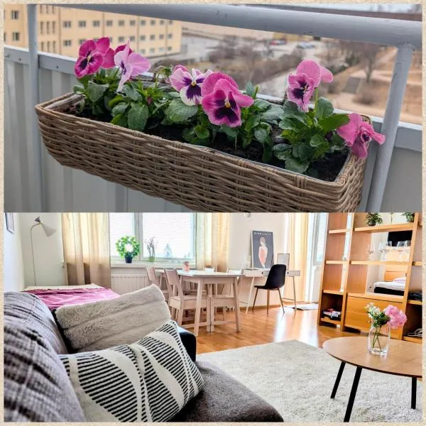 Beautiful apartment with seaview! Top 7th floor Free parking!, ξενοδοχείο σε Κέμι