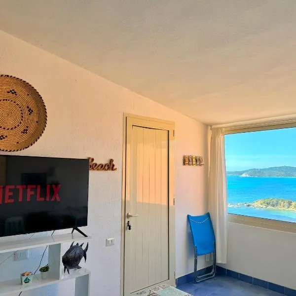 Elegant Seaview Home w AC e Free Private Park, hotel in Simius