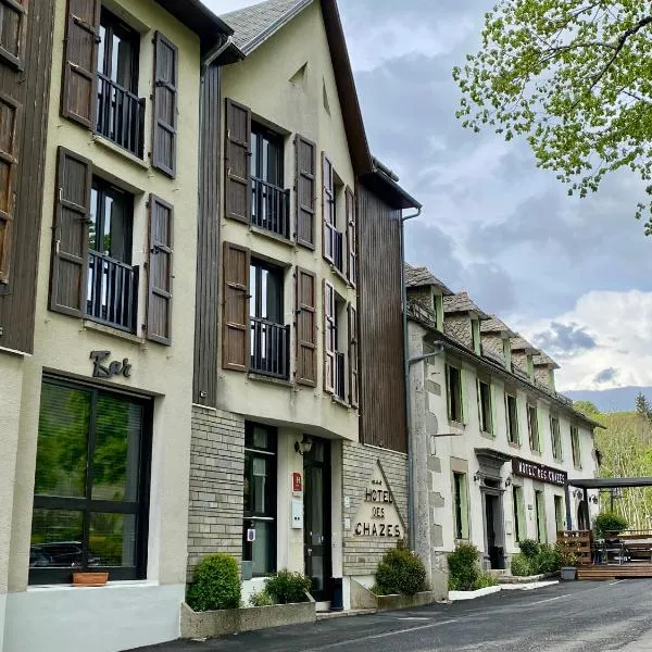 Hôtel des Chazes, hotel v destinácii Saint-Jacques-des-Blats