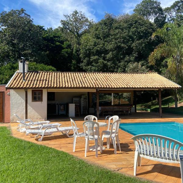 Paraíso rural em Sousas com piscina e quadra - Foto 2