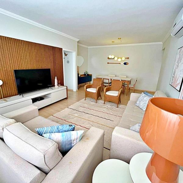 Apartamento 100 metros Praia Pitangueiras Guarujá