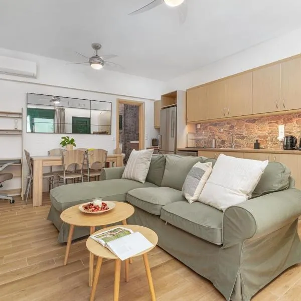 Gaia Flat - Agkali - Ayia Anna Beach, hotel in Kría Vrísi