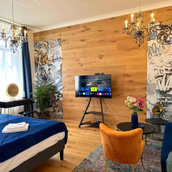 Dein City Apartment - 2 Zi -Schick - Private Parking, hotel in Chemnitz