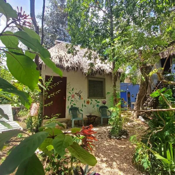 Mayan Bungalow Near Chichén、チチェン・イッツァのホテル
