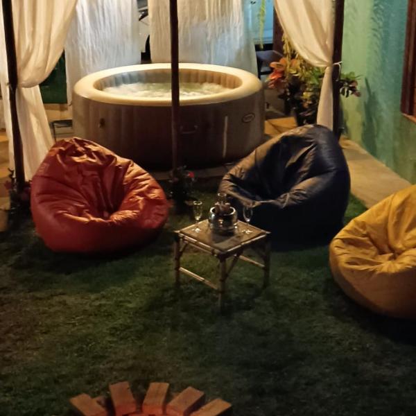 Chalé Vista da Mata DM, 5km Centro Domingos Martins, Wi Fi, fibra óptica, SPA aquecido, split, privacidade, aceita pets - Foto 5
