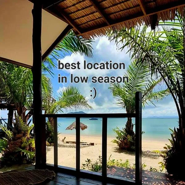 Sabai Sabai Beach Bungalows, hotel in Ko Phayam