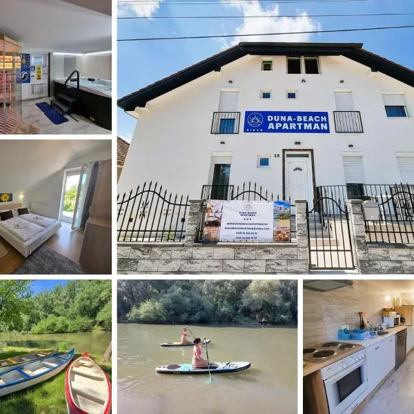 Duna-Beach Apartman, hotel v destinaci Kimle