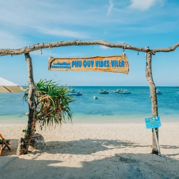 Phu Quy Vibes Villa - sát biển cạnh bãi tắm, hotel v destinaci Cù Lao Thu