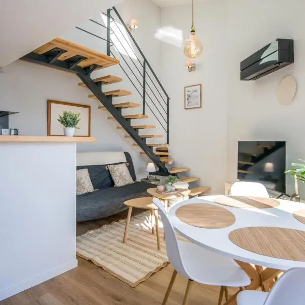 Escapade Tropicale fibre, terrasse,parking,clim, hotel en Millau