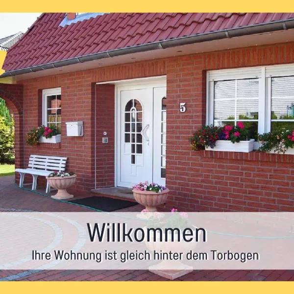 Fewos-Bremerhaven, Ferienwohnung "Bremerhaven-Langen" in Geestland-Langen - moderne FeWo mit Garten, WLAN & kostenlose Fahrräder - ruhig & stadtnah, hotel em Geestland