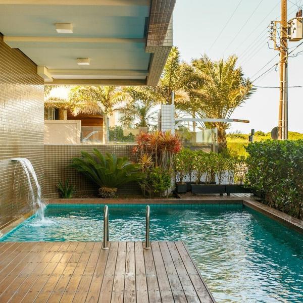 Frente Mar Jacuzzi Pé na Areia LUXO - 3 Suítes - Foto 4