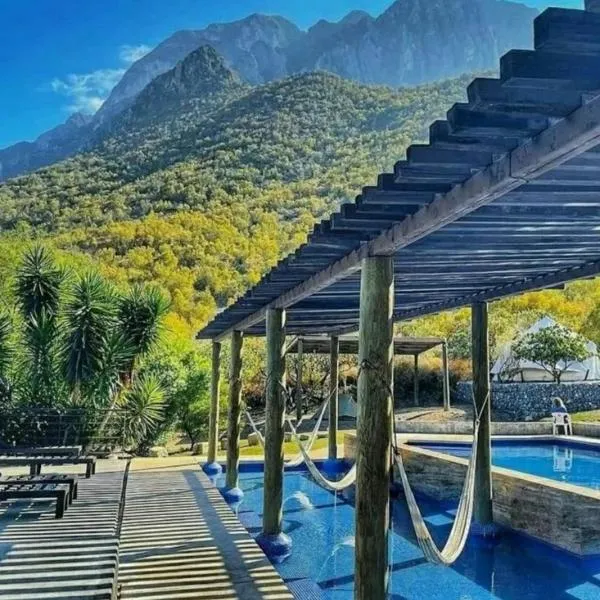 La Posada en el Potrero Chico, hotel v destinaci Hidalgo
