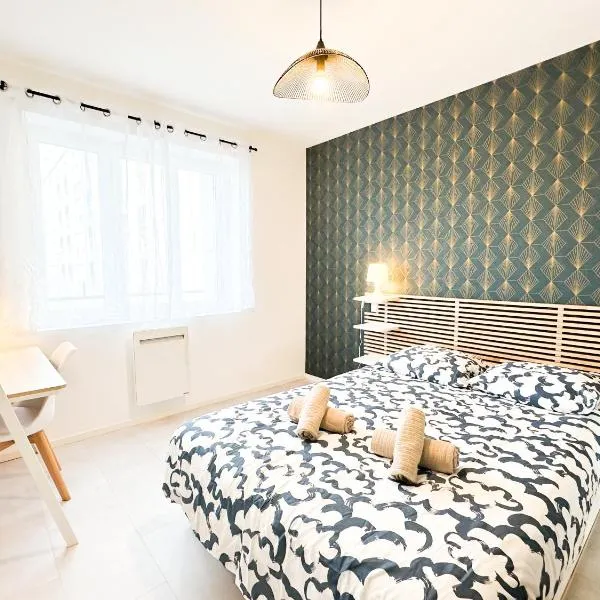 COLIVING - WIFI - TV - Proche TRAM - L'ESCALE PARTAGEE, hotel Brestben