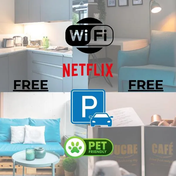 Locarno Center - Free Parking, Netflix and WiFi, hotell sihtkohas Locarno