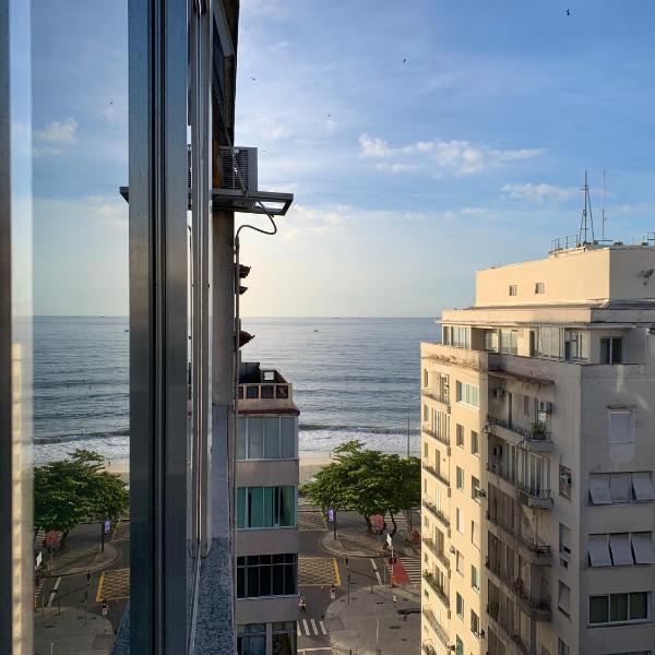 Studio 1 minuto da praia Vista mar lateral