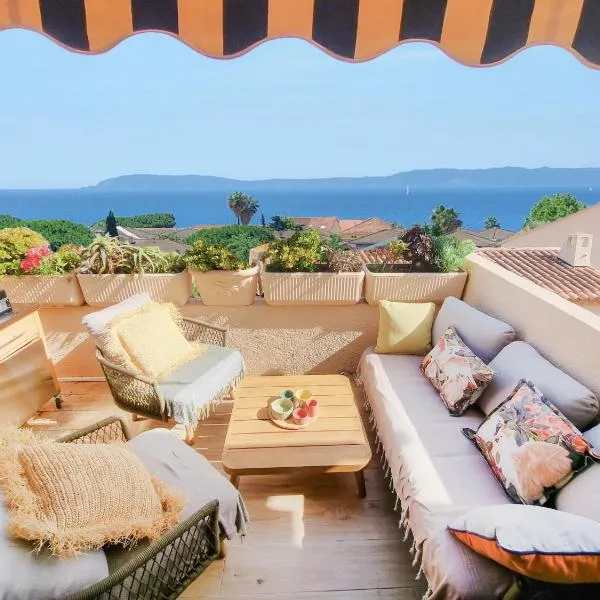 4 stars by the sea - wifi - parking - Clim, hôtel au Lavandou