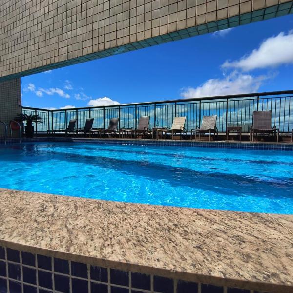 Flat particular com varanda, garagem e wi-fi no Hotel Grand Mercure - Foto 4