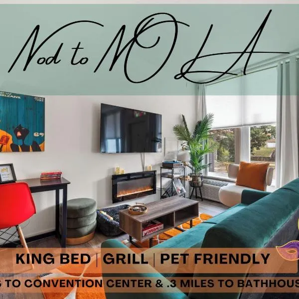 Pet friendly downtown studio!, hotel di Hot Springs