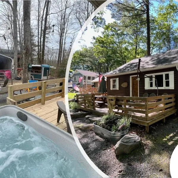 Wally's Cabin, hotel di Hawley