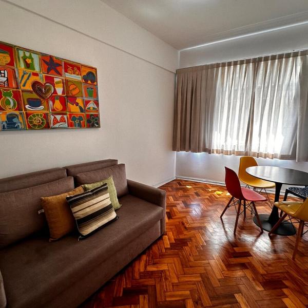 Apto grande na Lapa com vista para os Arcos e com garagem