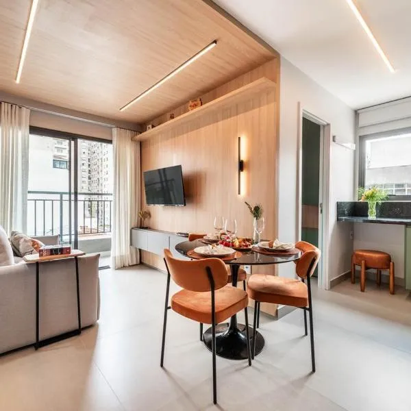 Apto 2 Quartos Novo no Coração de São Paulo!, hotel i São Paulo