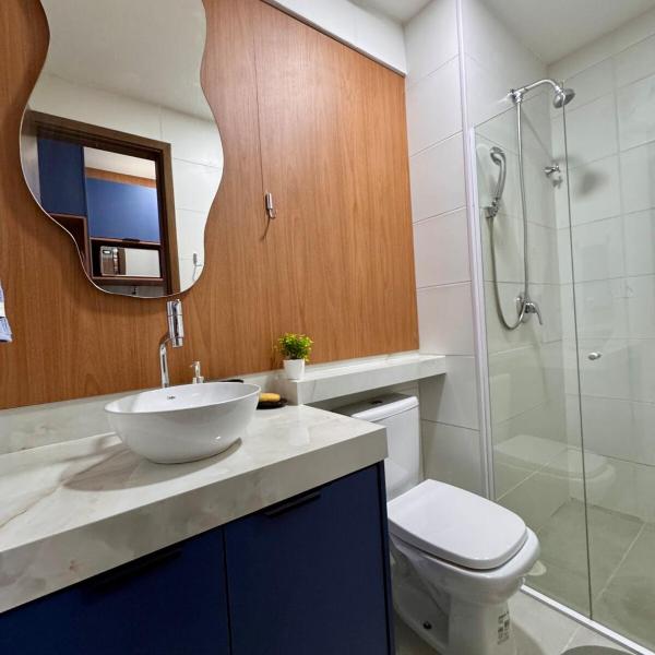 Azul Maré Flat 310 - Rooftop no prédio - 1 Min da Praia - Centro - Foto 3