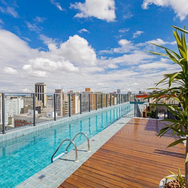 Log! | Rooftop com vista, coworking, garagem e localização imbatível | Gonzaga Stays - Foto 4