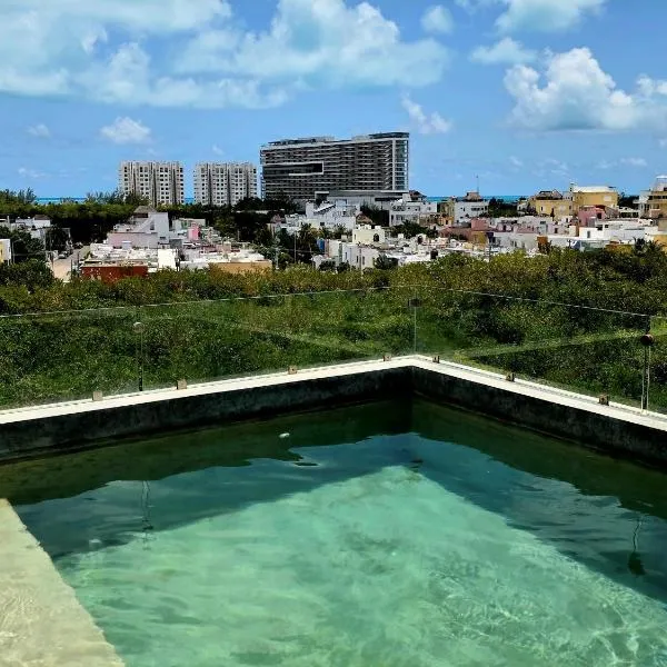 Mangle 13 Modern Apartments-Rooftop pool, close to Ferry, hotel in Cancún