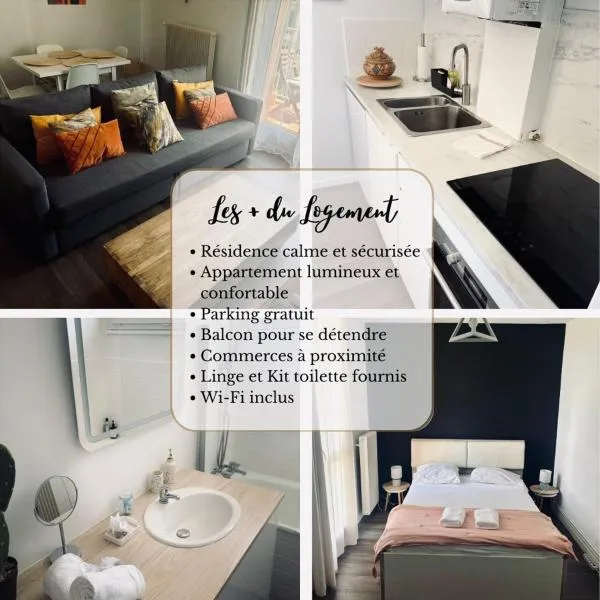 Bel appartement lumineux Aix – hotel w Aix-en-Provence