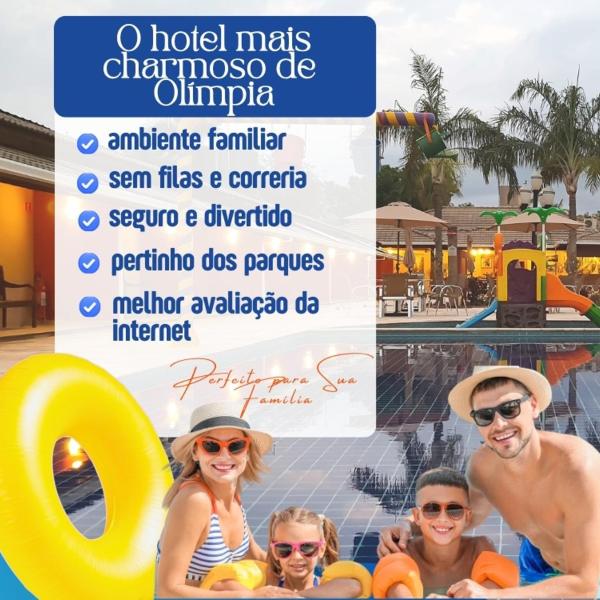 Hotel Pousada Villa Itália Olímpia - Foto 3