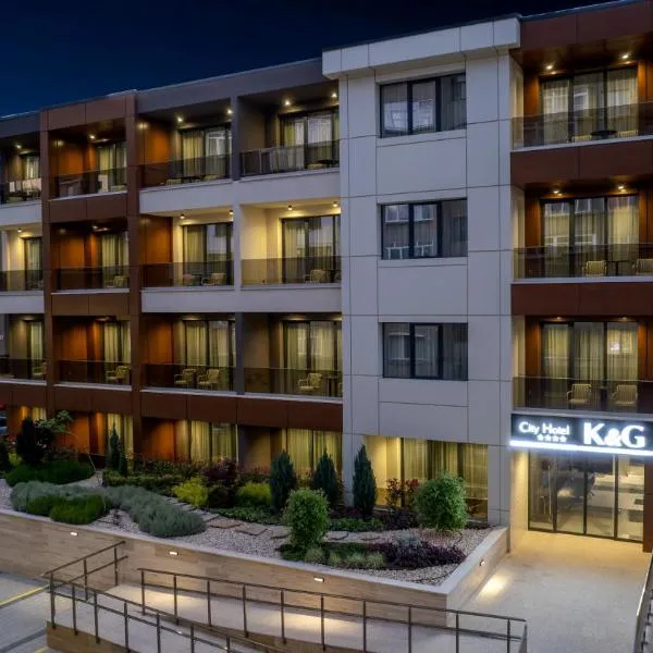 K&G City Hotel、カザンラクのホテル