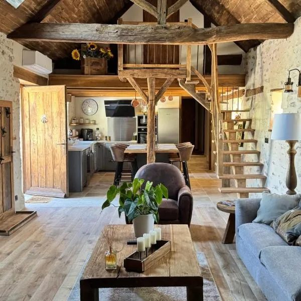 Gîte entier - Alleu des Bois, hótel í Oyré