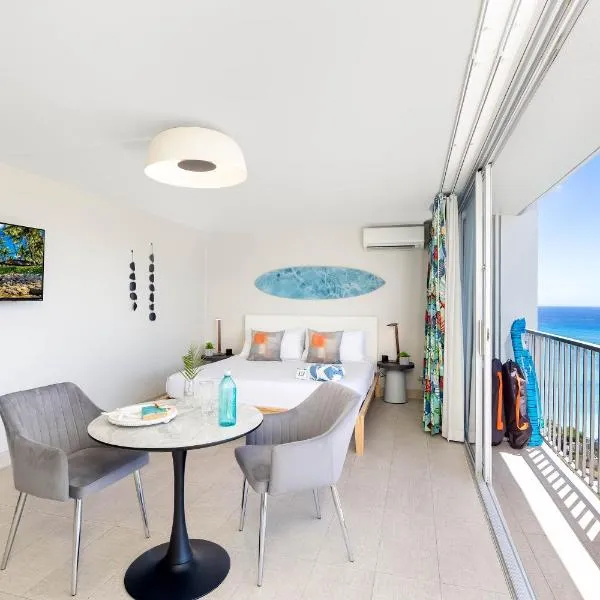 29 Fl Studio King Bed, Kitchenette & Ocean Views, hotel in Honolulu