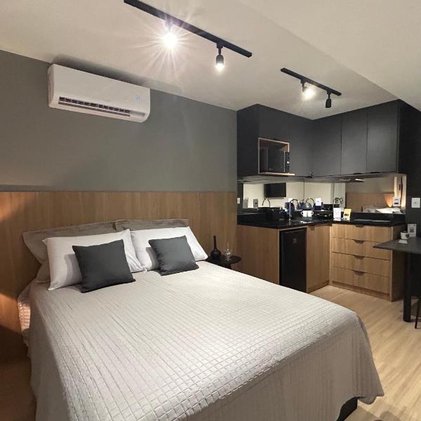 Uni Home 113 - COM ESTACIONAMENTO GRATUITO - Studio moderno e novo perto do MAC - Boa Viagem - Foto 4