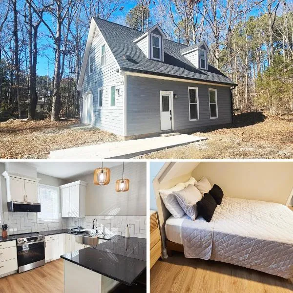The Guesthouse at Pine Forest Hideaway - Near Jordan Lake & 12 Minutes to UNC, hotel in Chapel Hill