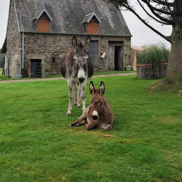 La Billardière Camping à la Ferme, hotel v destinaci Le Ménil-Ciboult