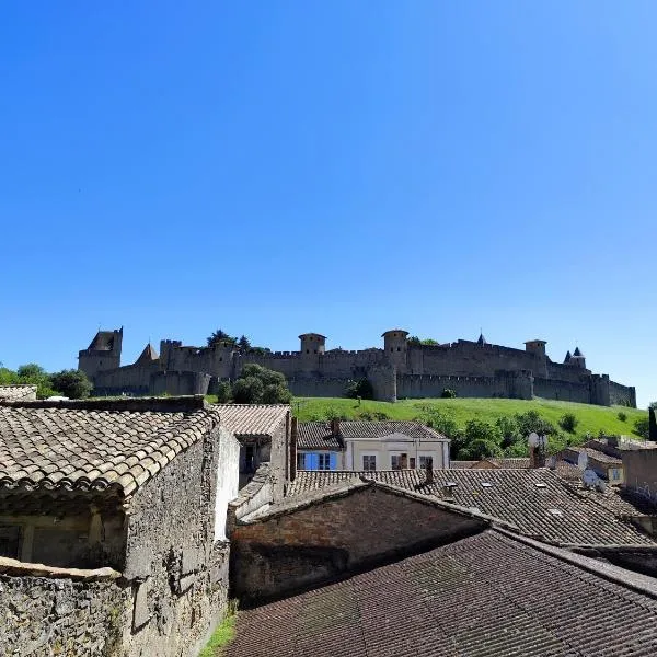 Appartement climatisé avec vue sur la cité, khách sạn ở Carcassonne