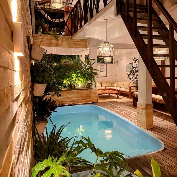 Casa de charme com 5 suites e piscina , a 5 minutos a pe da praia e do centro de Jericoacoara - Foto 4