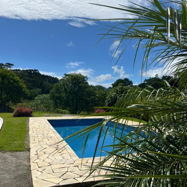 Pousada Reserva Verde com piscina privada com vista para a serra Studio térreo - Foto 4