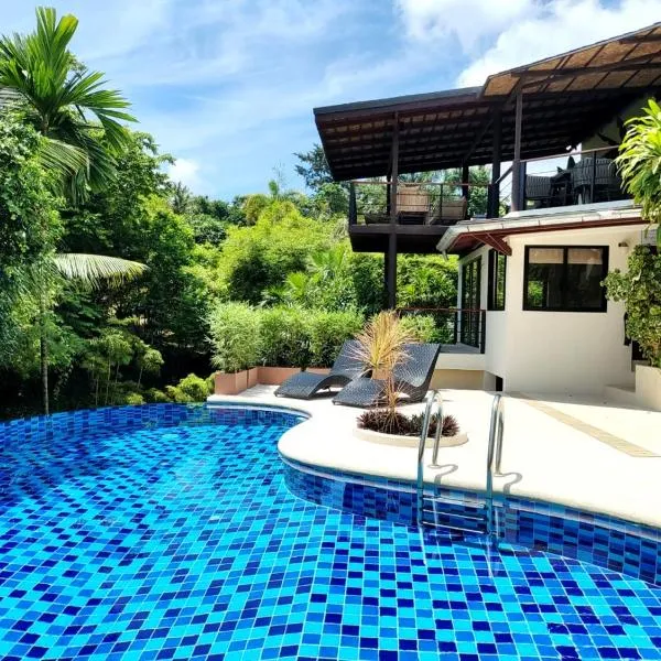Modern 4 BDR Villa, privat Pool, Walk Beach, hotel in Amphoe Koh Samui