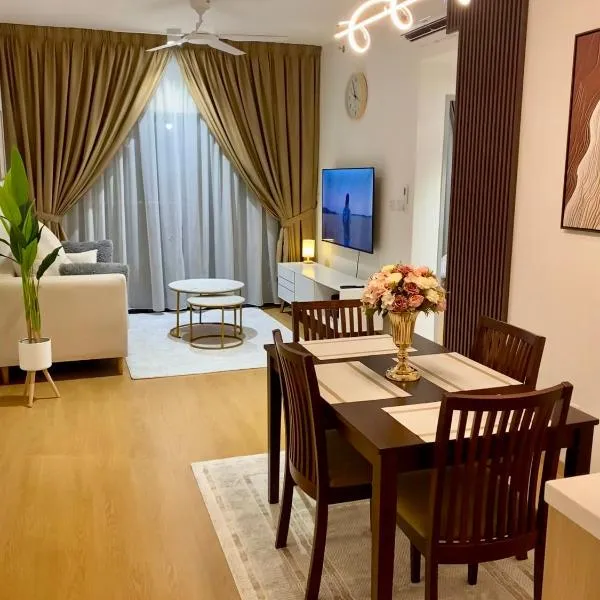 D'Myras Homestay Splash Mania, Gamuda Cove、バンティングのホテル