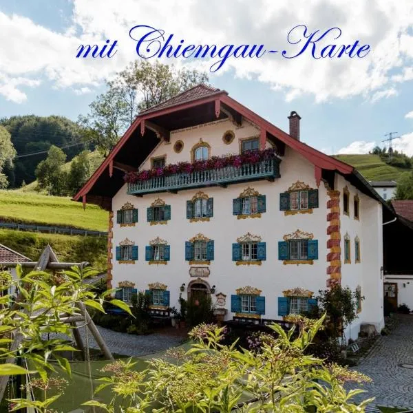 Pension Ober, hotel v destinaci Siegsdorf